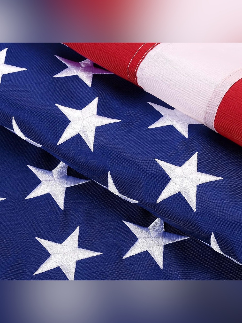American Flag 4x6 Outdoor Heavy Duty - Waterproof & UV Protected Polyester
